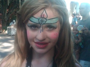 Peyton decorated at the Animal Kingdom