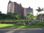 Front view of Aulani Resort